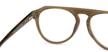 Load image into Gallery viewer, Brown Aviator Full Rim Wide Unisex Eyeglasses by John Jacobs-144731