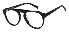 Load image into Gallery viewer, Black Aviator Full Rim Unisex Eyeglasses by John Jacobs-148379