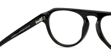 Load image into Gallery viewer, Black Aviator Full Rim Unisex Eyeglasses by John Jacobs-148379