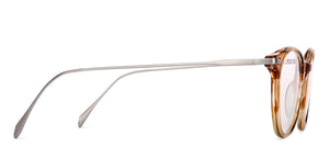 Brown Round Full Rim Unisex Eyeglasses by John Jacobs-146464