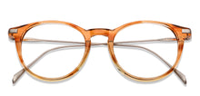Load image into Gallery viewer, Brown Round Full Rim Unisex Eyeglasses by John Jacobs-146464