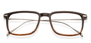 Brown Rectangle Full Rim Unisex Eyeglasses by John Jacobs-146470