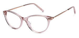 Pink Cat Eye Full Rim Women Eyeglasses by John Jacobs-146474