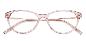 Pink Cat Eye Full Rim Women Eyeglasses by John Jacobs-146474