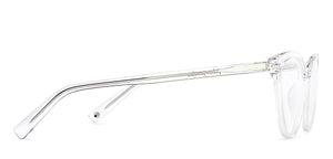 Transparent Cat Eye Full Rim Women Eyeglasses by John Jacobs-146798