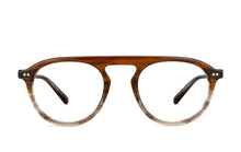 Load image into Gallery viewer, Brown Aviator Full Rim Unisex Eyeglasses by John Jacobs-147198