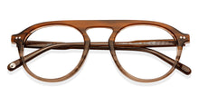 Load image into Gallery viewer, Brown Aviator Full Rim Unisex Eyeglasses by John Jacobs-147198