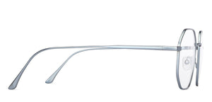 Blue Hexagonal Full Rim Unisex Eyeglasses by John Jacobs-147405