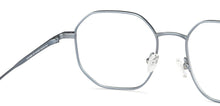 Load image into Gallery viewer, Blue Hexagonal Full Rim Unisex Eyeglasses by John Jacobs-147405