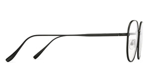 Black Round Full Rim Unisex Eyeglasses by John Jacobs-147408