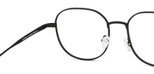 Load image into Gallery viewer, Black Round Full Rim Unisex Eyeglasses by John Jacobs-147408