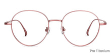 Load image into Gallery viewer, Pink Round Full Rim Women Eyeglasses by John Jacobs-147412