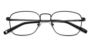 Black Rectangle Full Rim Unisex Eyeglasses by John Jacobs JJ-147463
