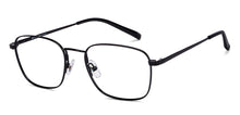 Load image into Gallery viewer, Black Rectangle Full Rim Unisex Eyeglasses by John Jacobs JJ-147463
