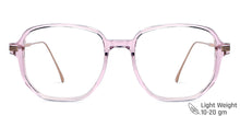 Load image into Gallery viewer, Purple Square Full Rim Women Eyeglasses by John Jacobs-147578