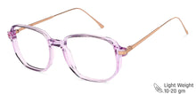 Load image into Gallery viewer, Purple Square Full Rim Women Eyeglasses by John Jacobs-147578