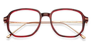 Red Square Full Rim Women Eyeglasses by John Jacobs-147580