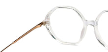 Load image into Gallery viewer, Transparent Hexagonal Full Rim Women Eyeglasses by John Jacobs-147587