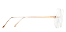 Load image into Gallery viewer, White Hexagonal Full Rim Women Eyeglasses by John Jacobs-147590