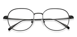 Gunmetal Hexagonal Full Rim Unisex Eyeglasses by John Jacobs-147629