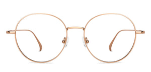 Copper Round Full Rim Unisex Eyeglasses by John Jacobs-147617