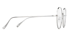 Load image into Gallery viewer, Silver Round Full Rim Unisex Eyeglasses by John Jacobs-147631