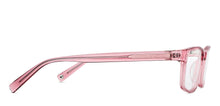 Load image into Gallery viewer, Pink Rectangle Full Rim Unisex Eyeglasses by John Jacobs-148299