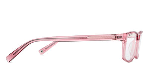 Pink Rectangle Full Rim Unisex Eyeglasses by John Jacobs-148299
