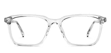 Load image into Gallery viewer, Transparent Rectangle Full Rim Unisex Eyeglasses by John Jacobs-148306