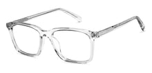Load image into Gallery viewer, Transparent Rectangle Full Rim Unisex Eyeglasses by John Jacobs-148306