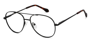 Black Aviator Full Rim Unisex Eyeglasses by John Jacobs-149139