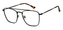 Load image into Gallery viewer, Black Rectangle Full Rim Unisex Eyeglasses by John Jacobs-149158
