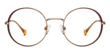 Load image into Gallery viewer, Copper Round Full Rim Unisex Eyeglasses by John Jacobs-149214