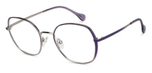Load image into Gallery viewer, Silver Round Full Rim Unisex Eyeglasses by John Jacobs-149215