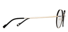 Load image into Gallery viewer, Gold Round Full Rim Unisex Eyeglasses by John Jacobs-149285
