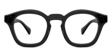 Load image into Gallery viewer, Black Wayfarer Full Rim Unisex Eyeglasses by John Jacobs-150671