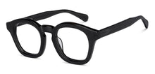 Load image into Gallery viewer, Black Wayfarer Full Rim Unisex Eyeglasses by John Jacobs-150671