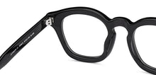 Load image into Gallery viewer, Black Wayfarer Full Rim Unisex Eyeglasses by John Jacobs-150671