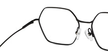 Load image into Gallery viewer, Black Hexagonal Full Rim Unisex Eyeglasses by John Jacobs-150681