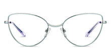 Load image into Gallery viewer, Gunmetal Cat Eye Full Rim Women Eyeglasses by John Jacobs-150685