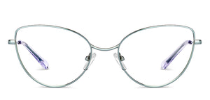 Gunmetal Cat Eye Full Rim Women Eyeglasses by John Jacobs-150685