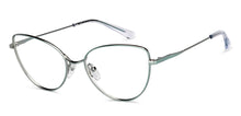 Load image into Gallery viewer, Gunmetal Cat Eye Full Rim Women Eyeglasses by John Jacobs-150685