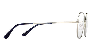 Gunmetal Hexagonal Full Rim Unisex Eyeglasses by John Jacobs-150687