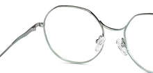 Load image into Gallery viewer, Gunmetal Hexagonal Full Rim Unisex Eyeglasses by John Jacobs-150688