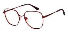 Load image into Gallery viewer, Maroon Hexagonal Full Rim Unisex Eyeglasses by John Jacobs-150691
