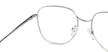 Load image into Gallery viewer, Gunmetal Hexagonal Full Rim Unisex Eyeglasses by John Jacobs-150693