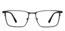 Load image into Gallery viewer, Black Rectangle Full Rim Unisex Eyeglasses by John Jacobs-151243