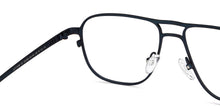 Load image into Gallery viewer, Blue Rectangle Full Rim Unisex Eyeglasses by John Jacobs-151248