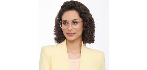Pink Wayfarer Full Rim Women Eyeglasses by John Jacobs-152248