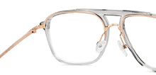 Load image into Gallery viewer, Grey Wayfarer Full Rim Unisex Eyeglasses by John Jacobs-152252